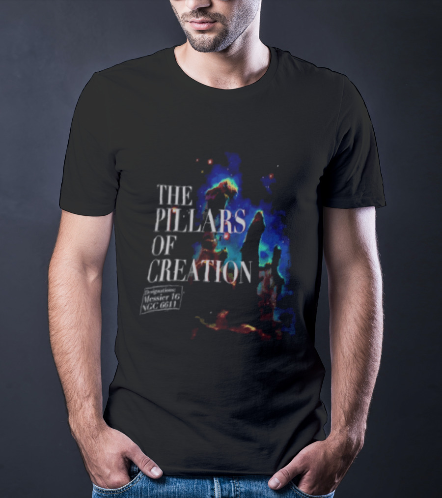 The Pillars Of Creation Messier 16 NGC 6611 Space T-Shirt