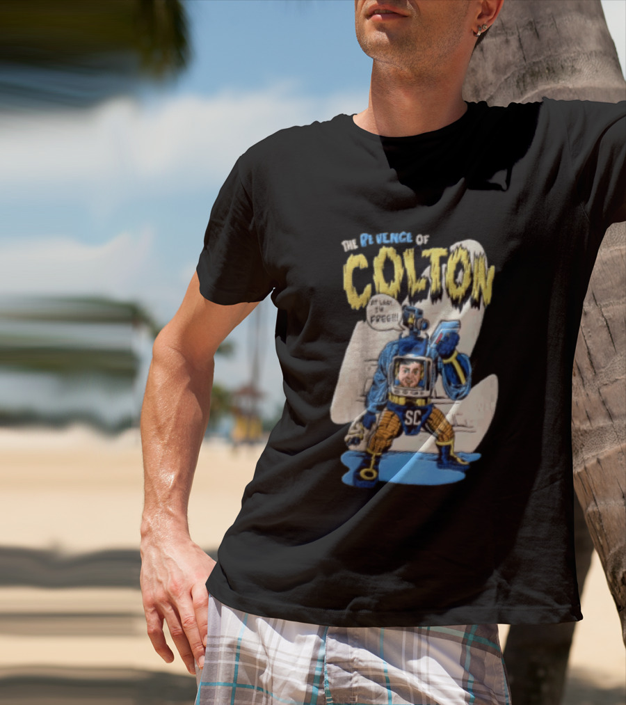 The Revenge Of Colton At Last I Am Free SC Robot Camera Head Video T-Shirt