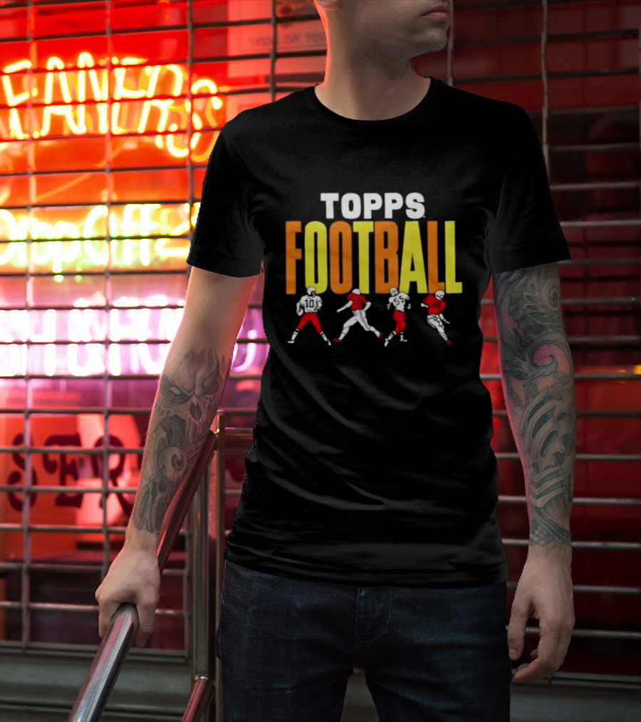 Topps Football Multicolor Players T-Shirt