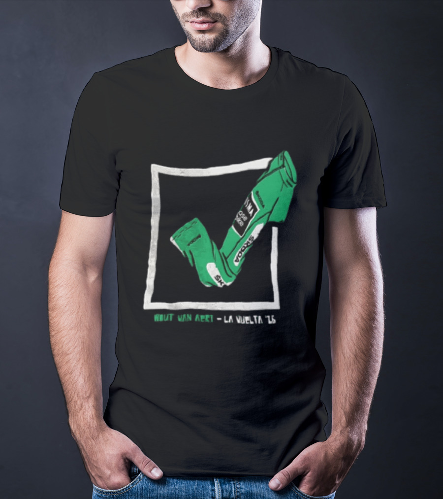 Wout Van Aert La Vuelta 26 Visma Lease A Bike Skoda Cycling Jersey T-Shirt