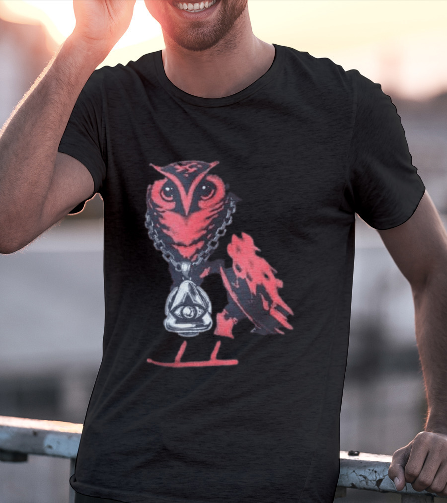 Yeat Store Love Lyfe Ovo Tour Owl With Eye Pendant T-Shirt