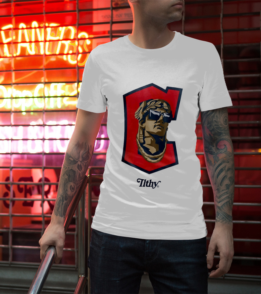 Guardians ILTHY Bold Warrior Statue With Sunglasses T-Shirt
