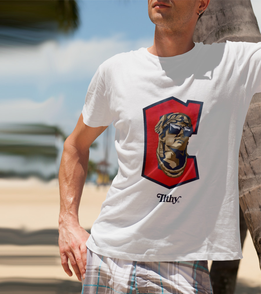 Guardians ILTHY Bold Warrior Statue With Sunglasses T-Shirt