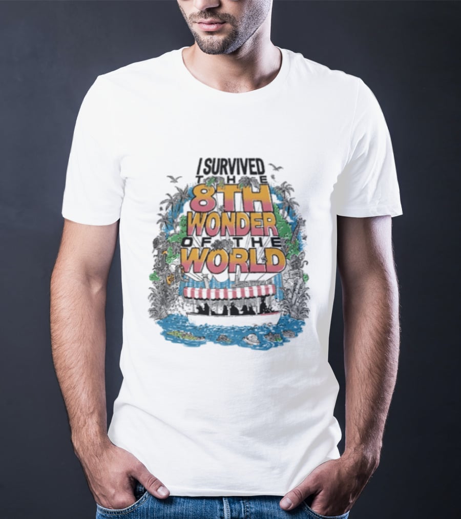 I Survived 8th Wonder Of The World Backside Of Water Adventure T-Shirt