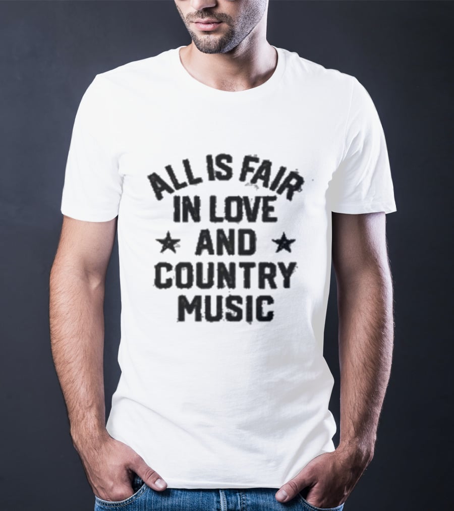 Kylie Morgan All Is Fair In Love And Country Music Camo T-Shirt
