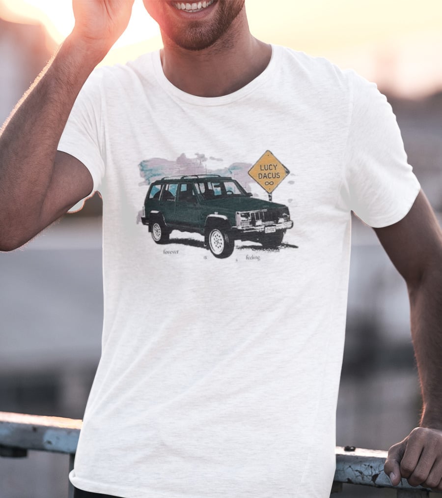 Lucy Dacus Forever Is A Feeling Green Truck Sign Infinity T-Shirt