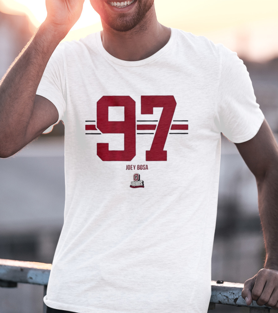 Ohio State Buckeyes Joey Bosa 97 Legends T-Shirt