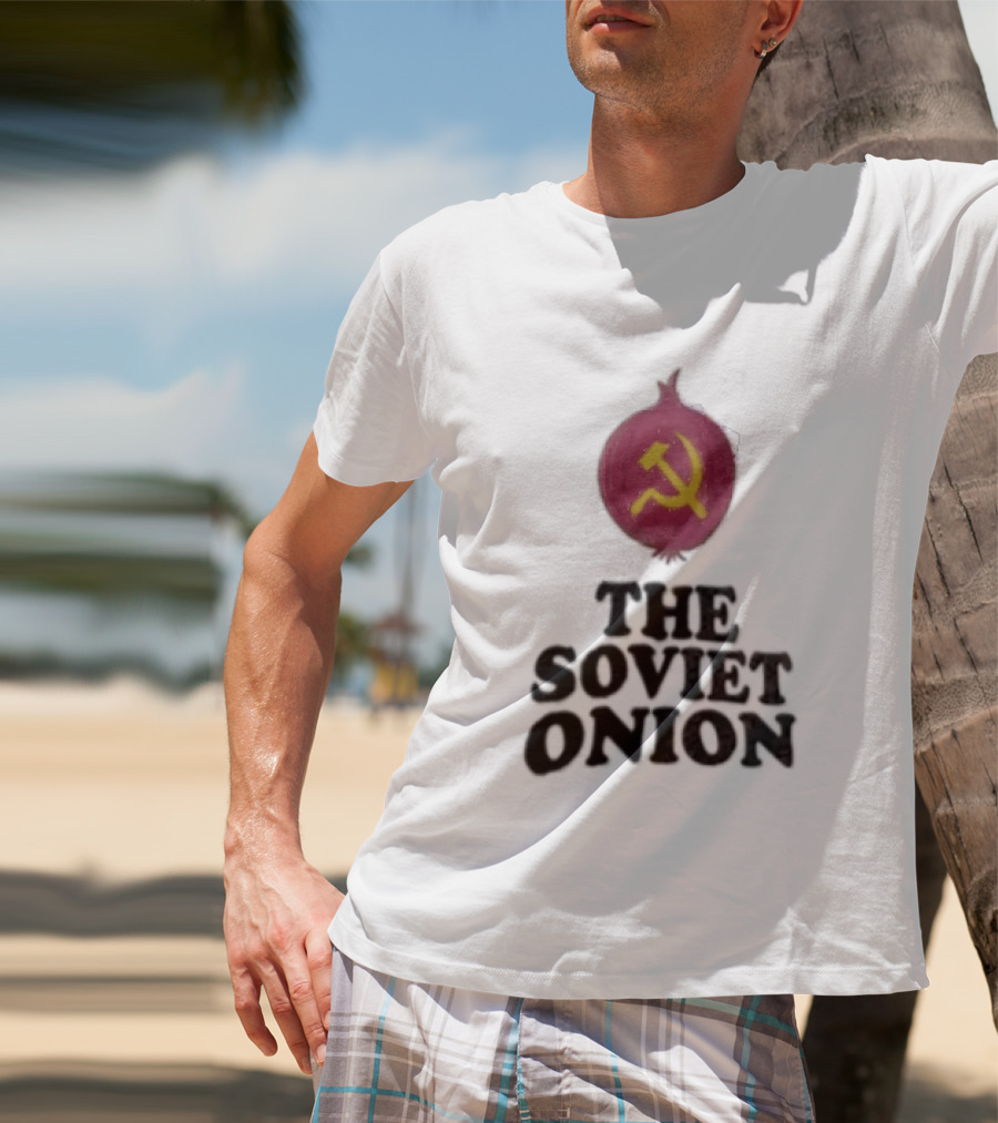 The Soviet Onion Hammer And Sickle T-Shirt