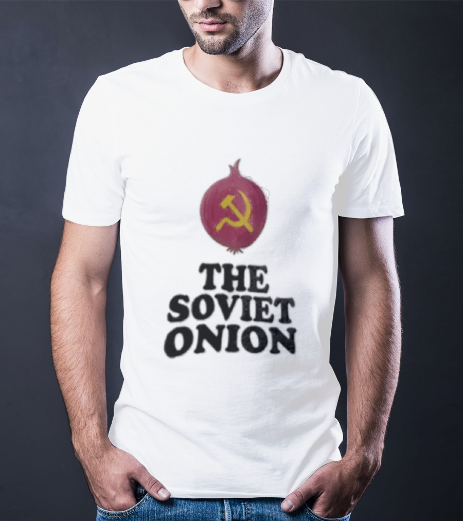 The Soviet Onion Hammer And Sickle T-Shirt