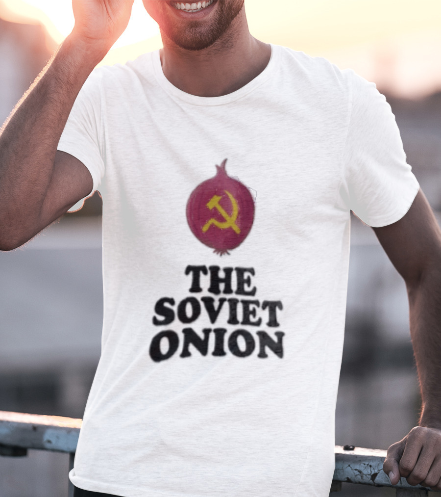 The Soviet Onion Hammer And Sickle T-Shirt