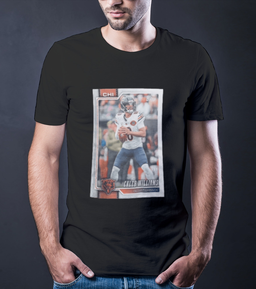 2026 Topps Caleb Williams Chicago Bears Quarterback Trading Card T-Shirt