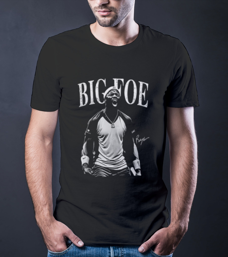 Big Foe Tennis Signature Athlete Celebrates Victory T-Shirt