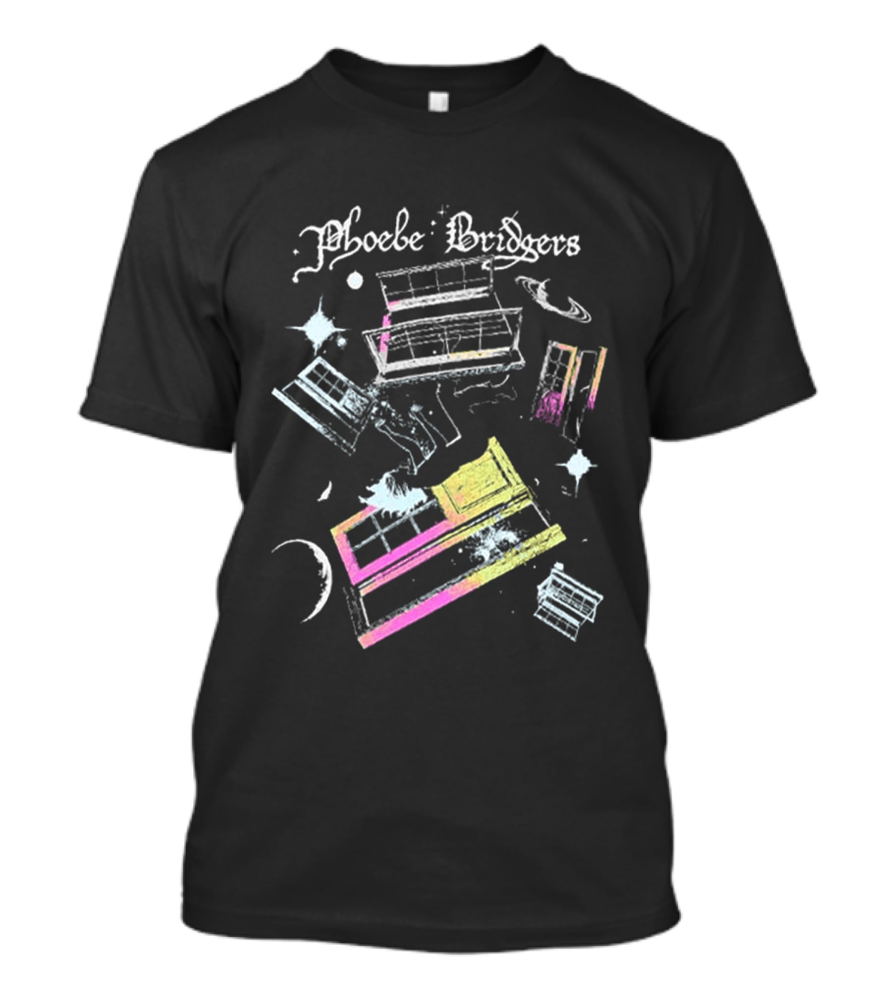 Phoebe Bridgers Celestial Windowdream The Lost Tour 2026 Tour Dates T-Shirt