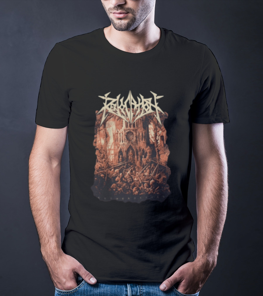 Revocation Netherheaven Boot Band Heavy Metal Album T-Shirt