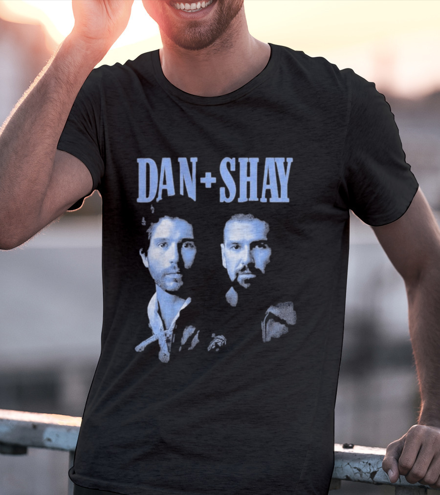Dan + Shay Tour Collage Faces T-Shirt