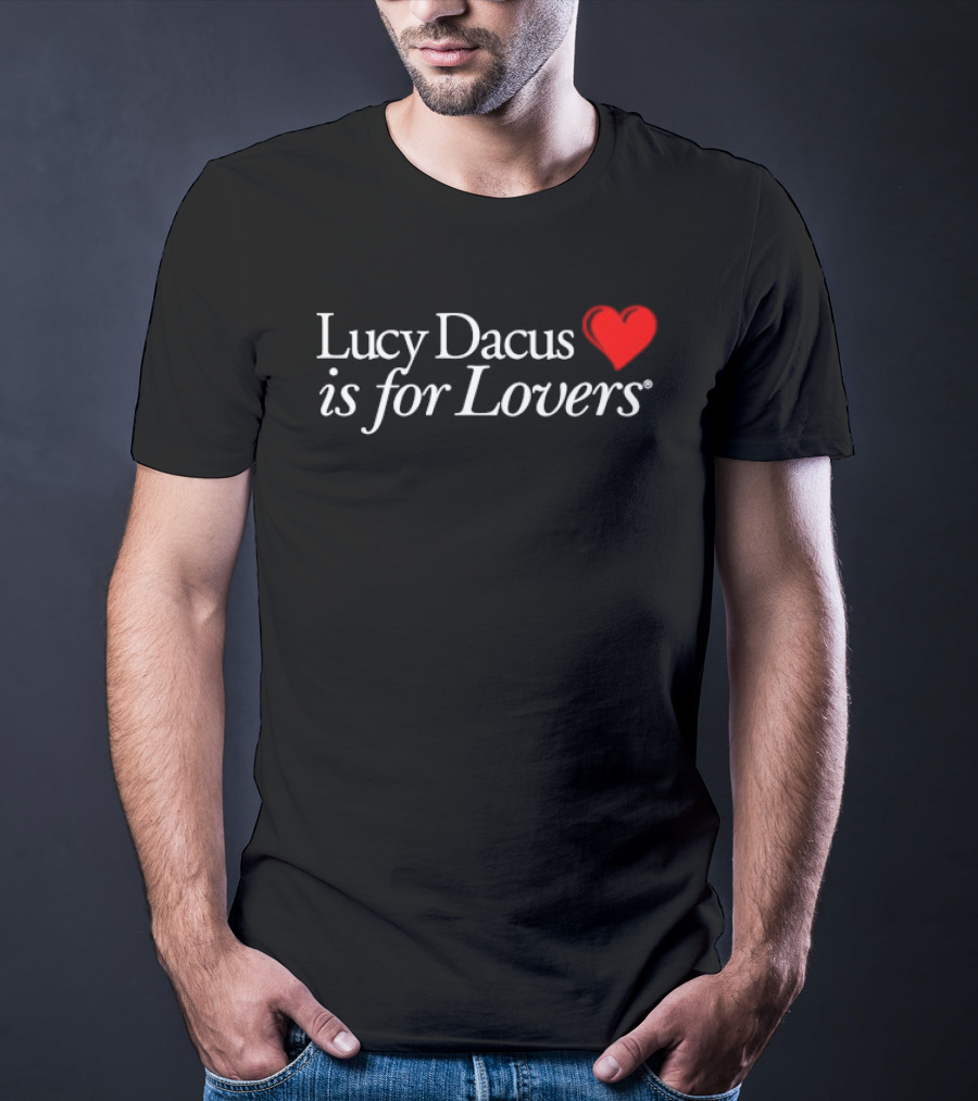 Lucy Dacus Is For Lovers Red Heart T-Shirt