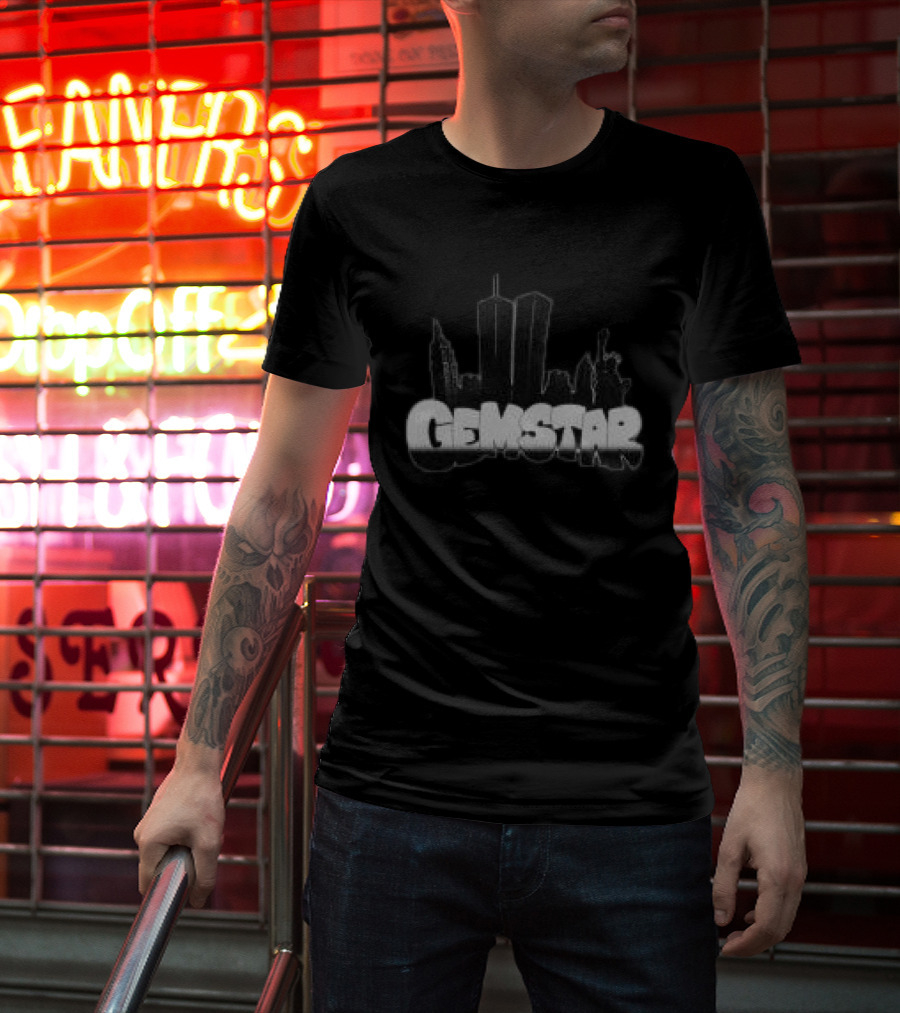 Streetsofhateny Gemstar New York Skyline G.E.M. T-Shirt
