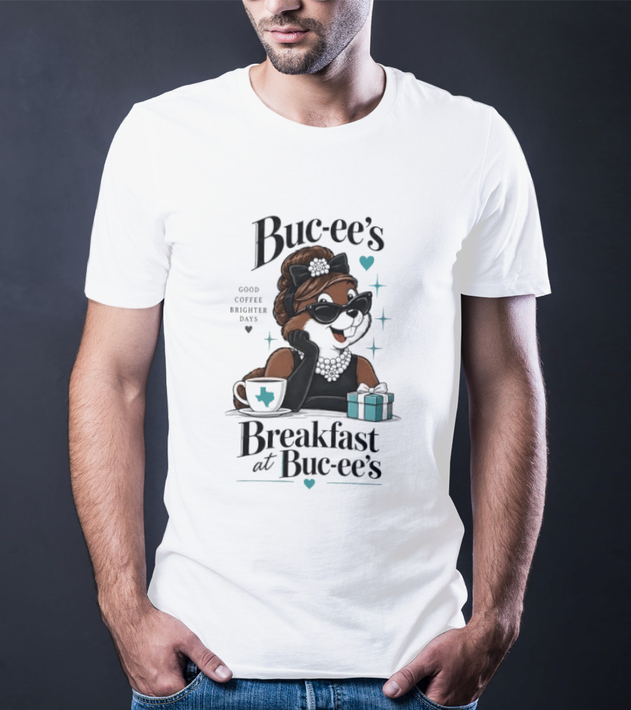 Buc Ee's Good Coffee Brighter Days Breakfast At Buc Ee's T-Shirt