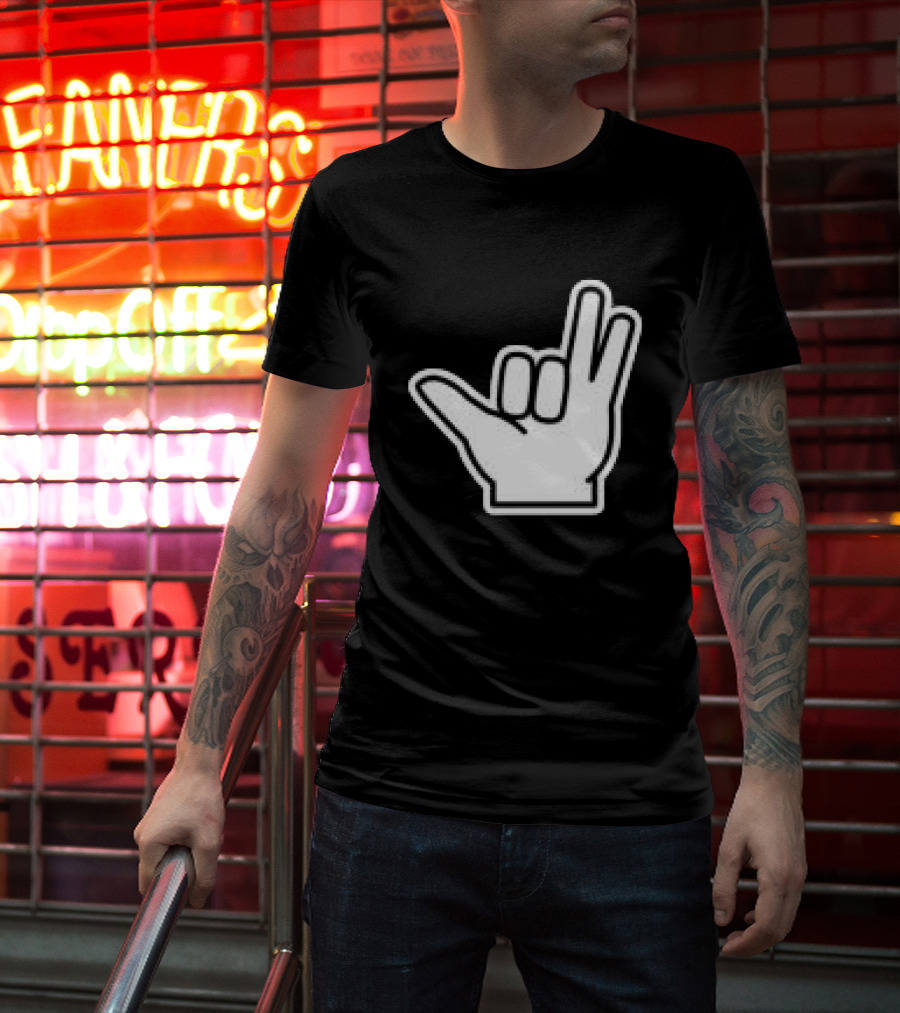 8Ro8 Shop Hammajang Shaka Hand Gesture T-Shirt