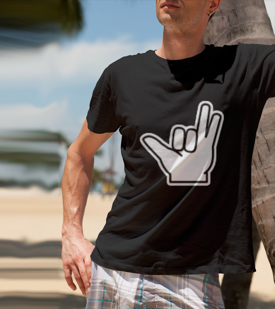 8Ro8 Shop Hammajang Shaka Hand Gesture T-Shirt