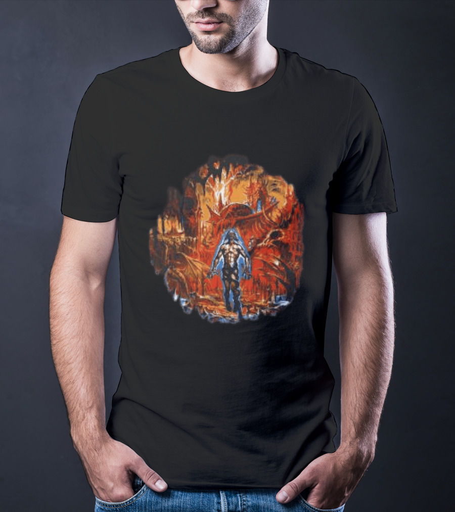 200 Stab Wounds Lowest Form Gothic Demon Cave Fantasy T-Shirt