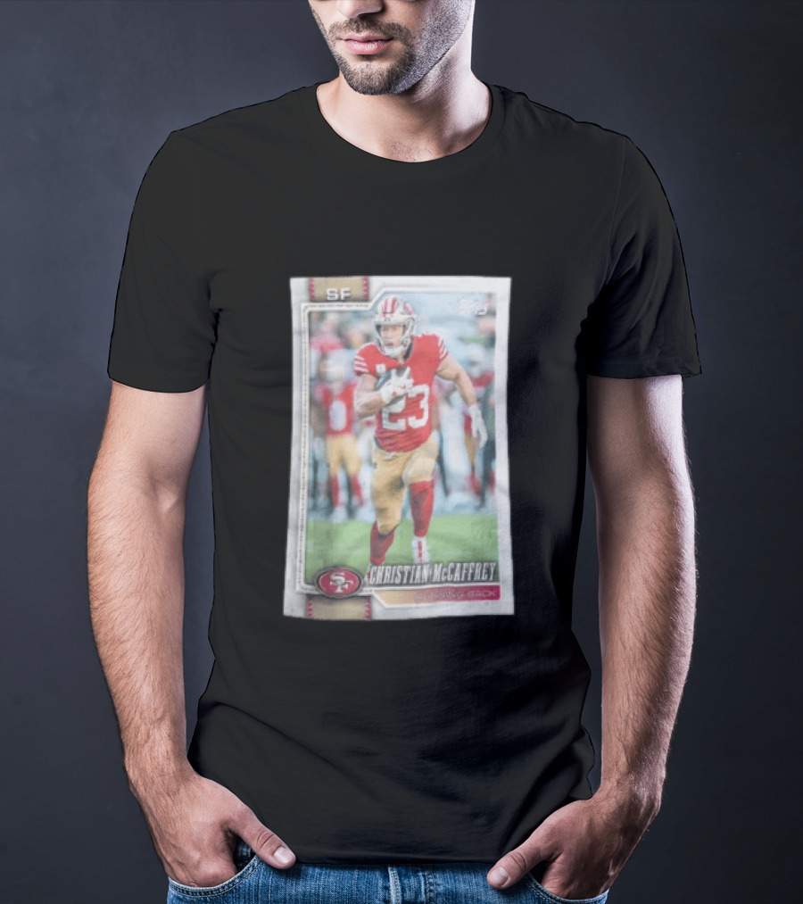 2026 Topps Christian McCaffrey SF 49ers Running Back Card T-Shirt