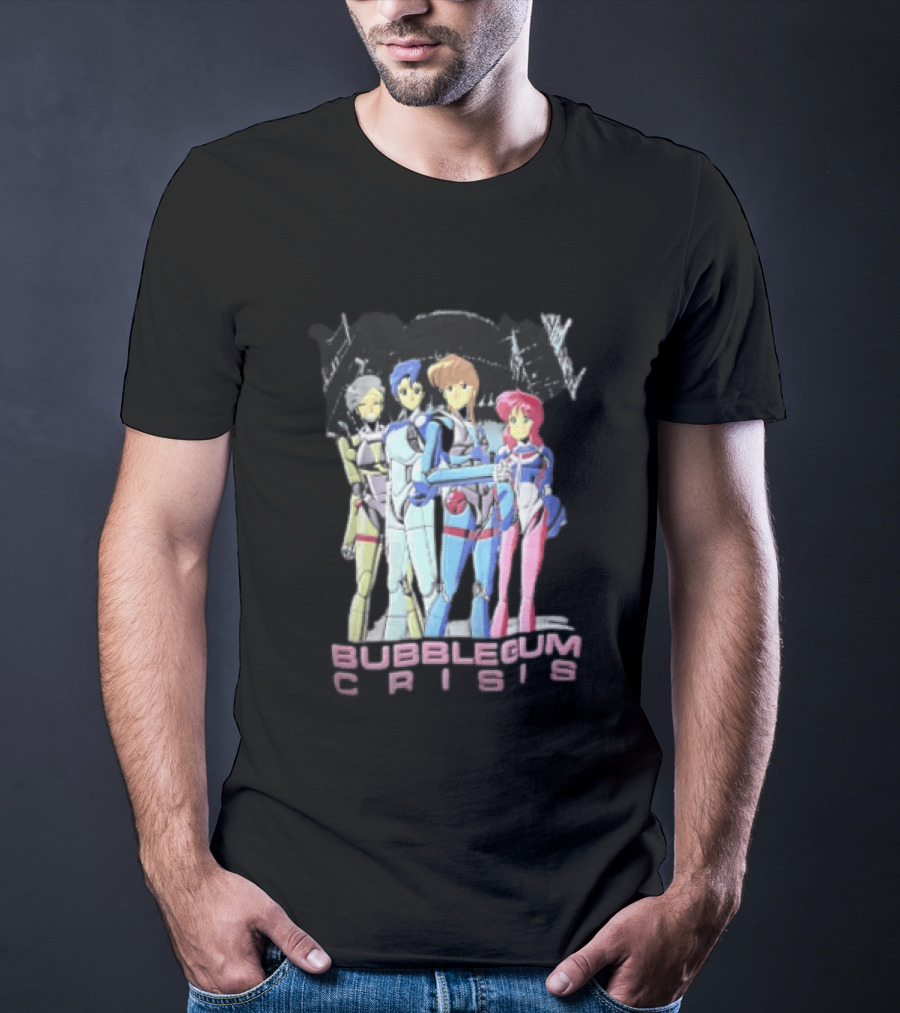 Bubblegum Crisis Female Warriors Cyberpunk Hardsuits Anime T-Shirt