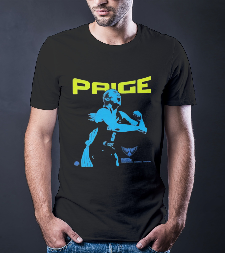 Dallas Wings Paige Basketball Number 5 Sports T-Shirt