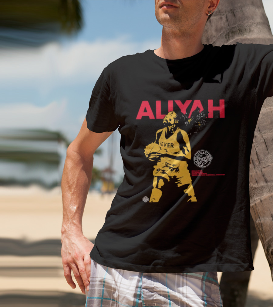 Indiana Fever Aliyah Basketball Player T-Shirt