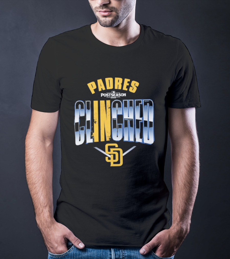 San Diego Padres 2026 MLB Postseason Clinched Padres Postseason Clinched SD T-Shirt