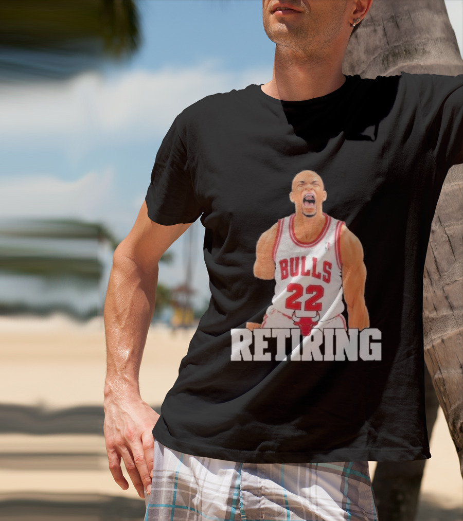 Taj Gibson 22 Bulls Retiring Iconic Moment T-Shirt