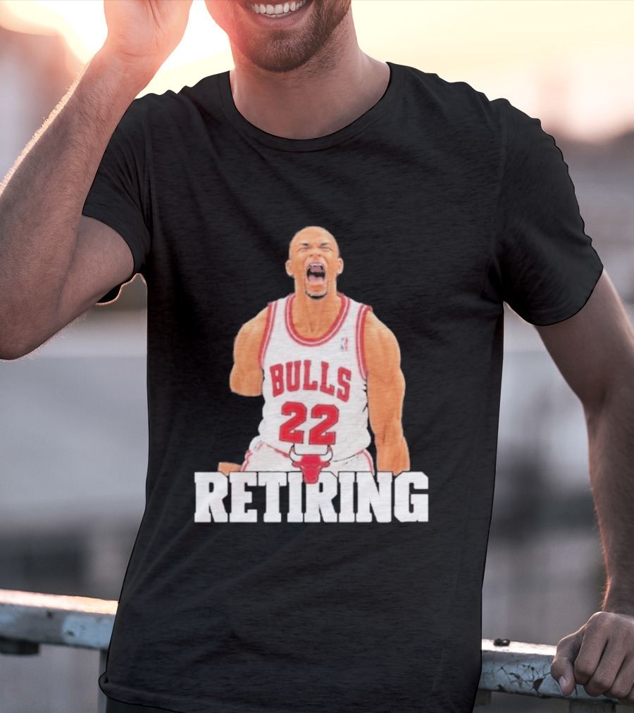 Taj Gibson 22 Bulls Retiring Iconic Moment T-Shirt