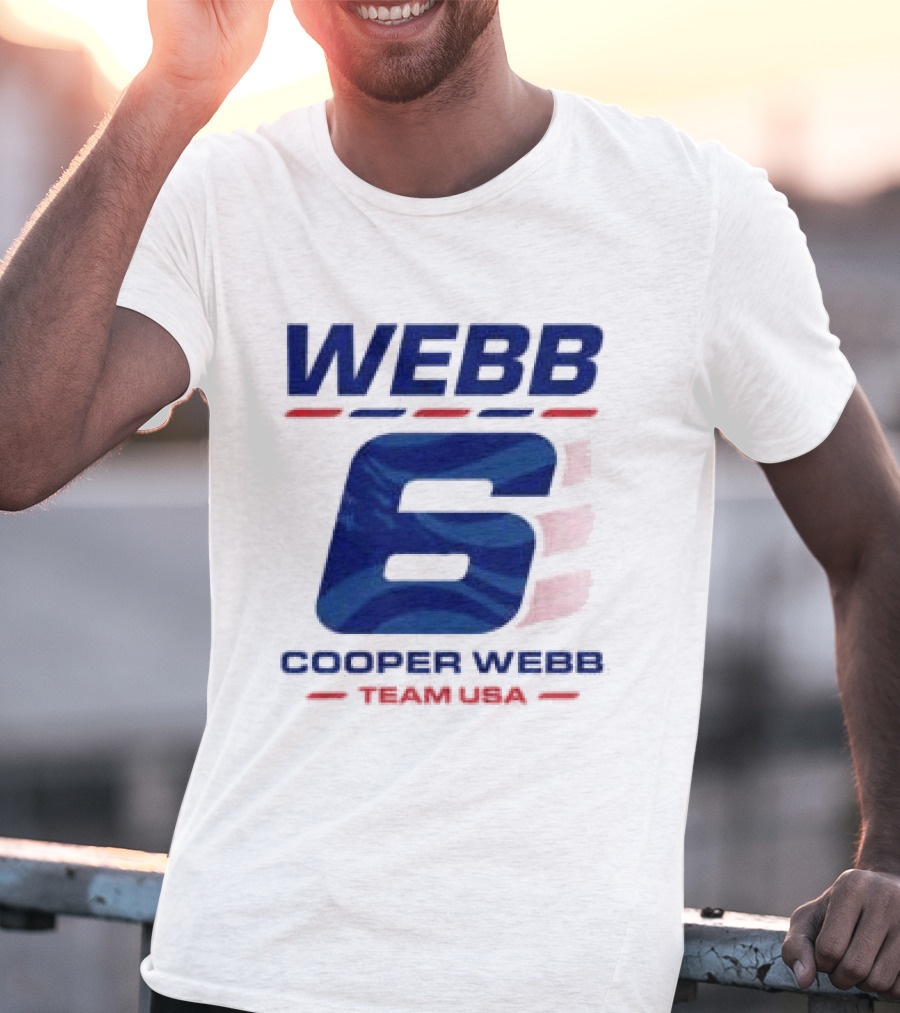 Cooper Webb Team USA MXoN 6 Coop Edition T-Shirt