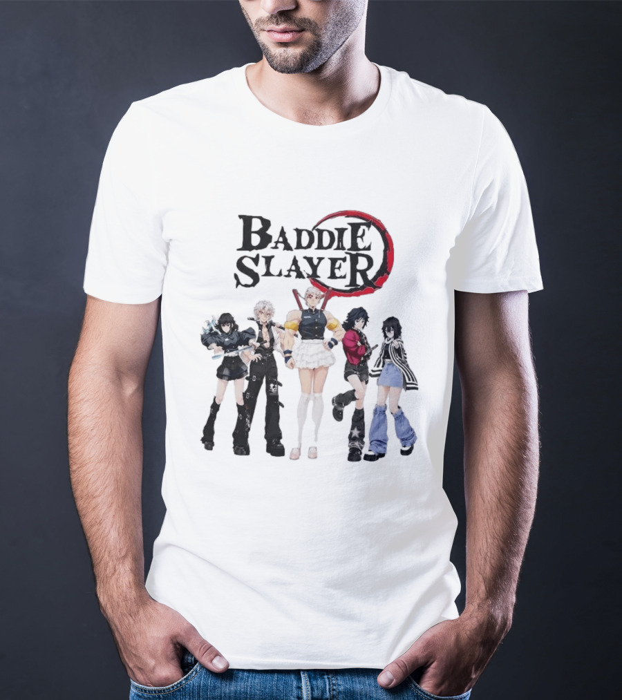 Baddie Slayer Demon Slayer Kimetsu No Yaiba Characters T-Shirt