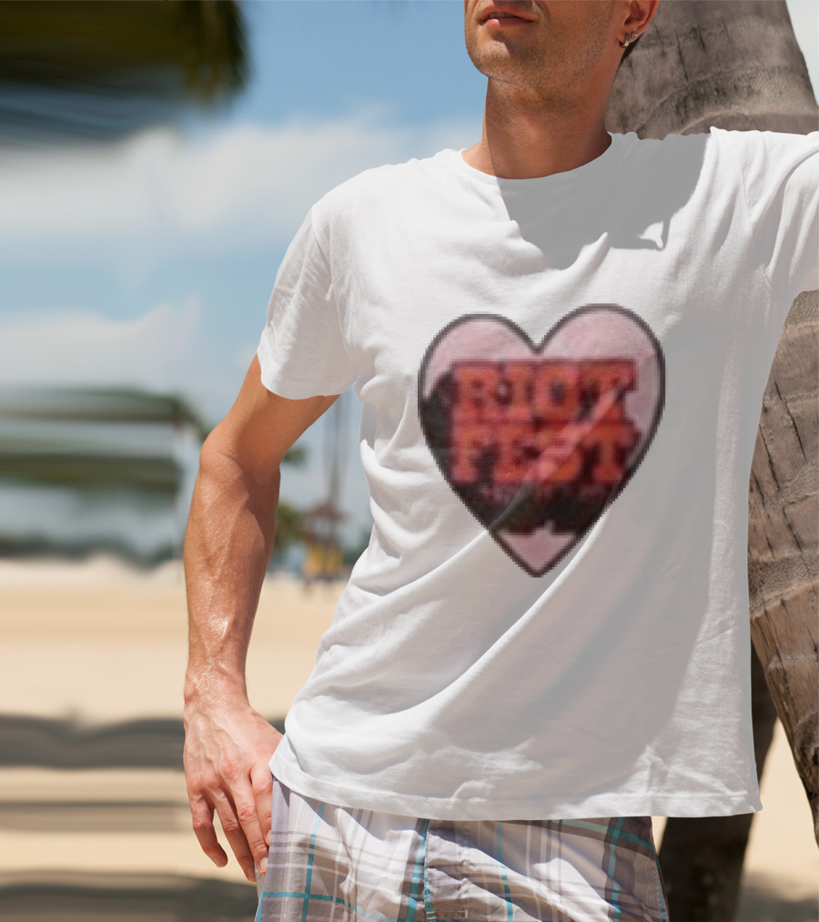 Riot Fest 2026 Chicago September 18 20 Heart T-Shirt
