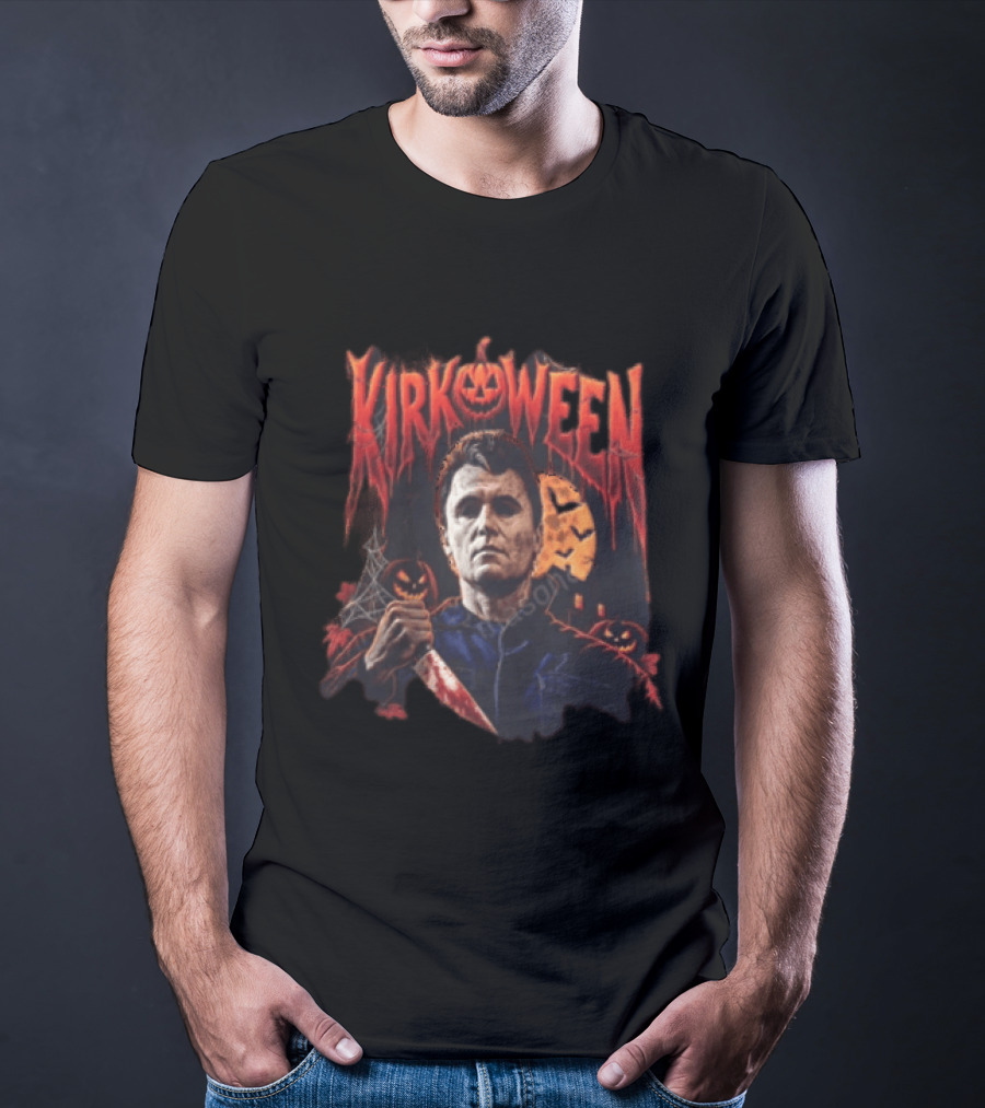 Kirkoween Michael Kirkyers Horror Halloween Pop Culture T-Shirt