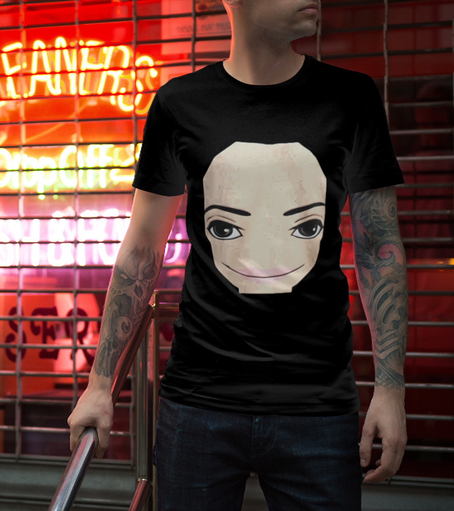 Roblox Avatar Smirking Face Female T-Shirt