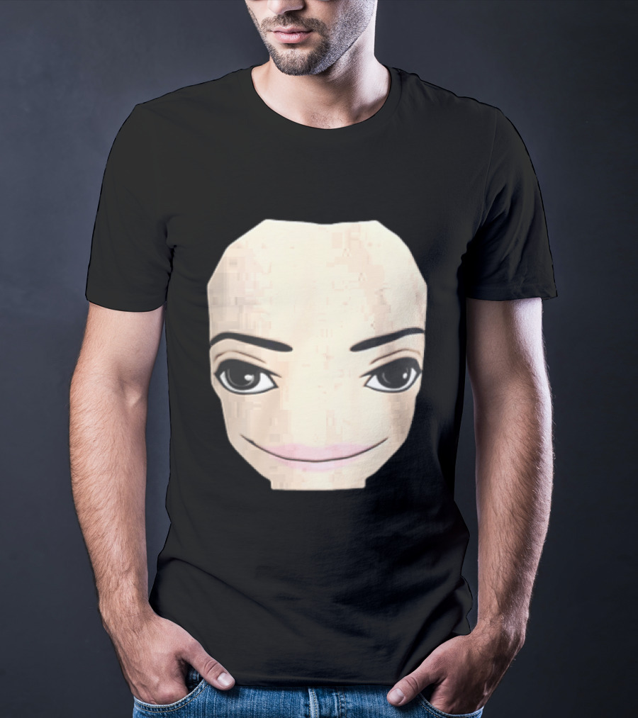 Roblox Avatar Smirking Face Female T-Shirt