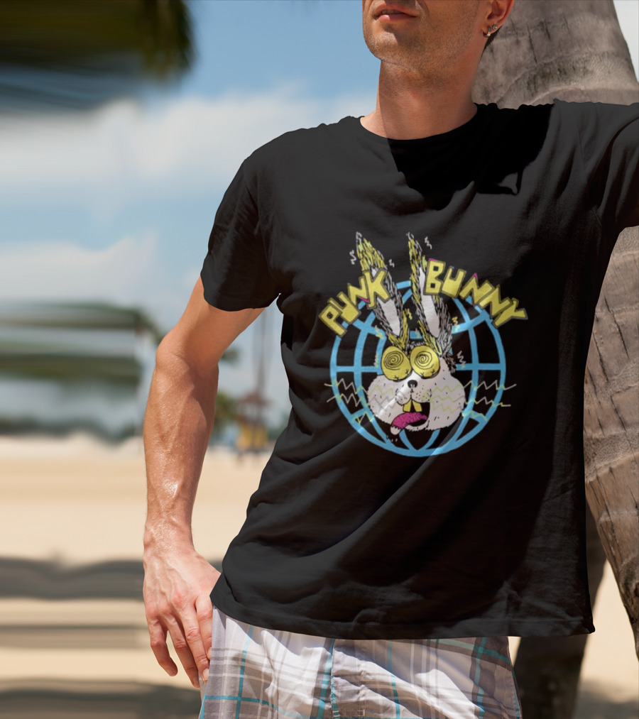 Green Day Punk Bunny World T-Shirt