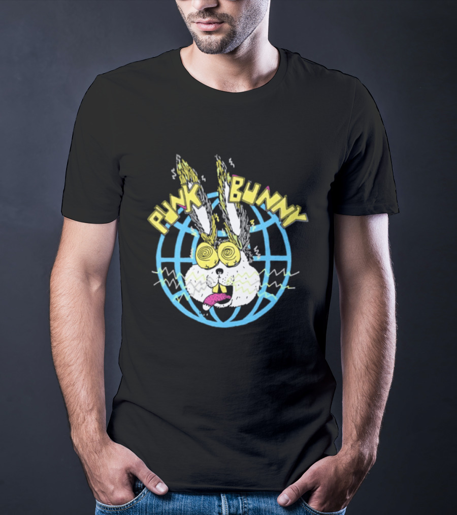 Green Day Punk Bunny World T-Shirt