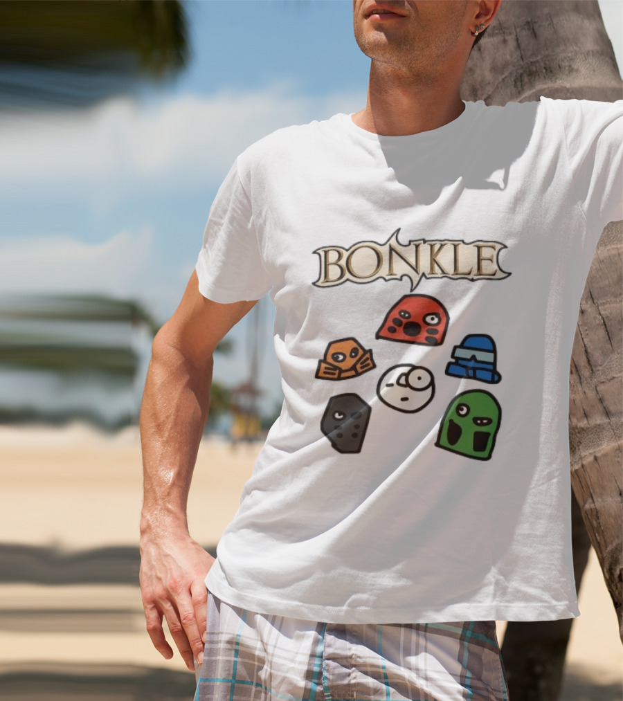 Bonkle Bionicle Toa Mata Masks Collection T-Shirt