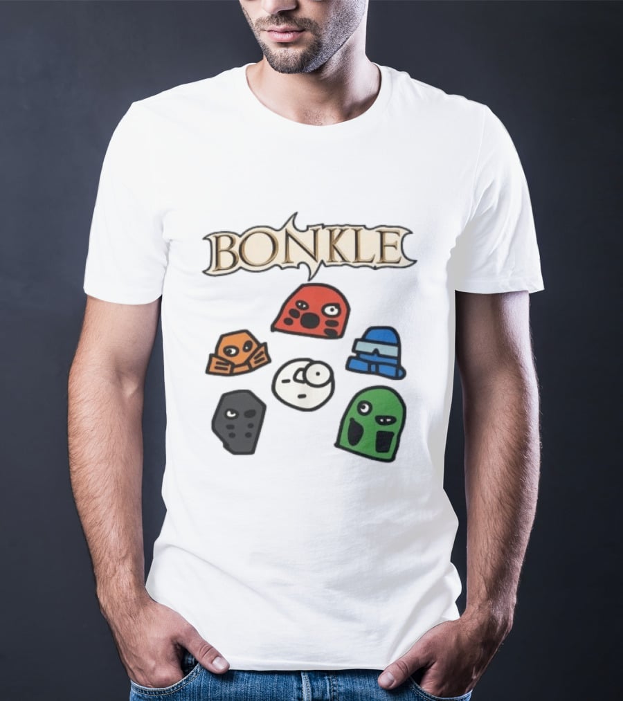 Bonkle Bionicle Toa Mata Masks Collection T-Shirt