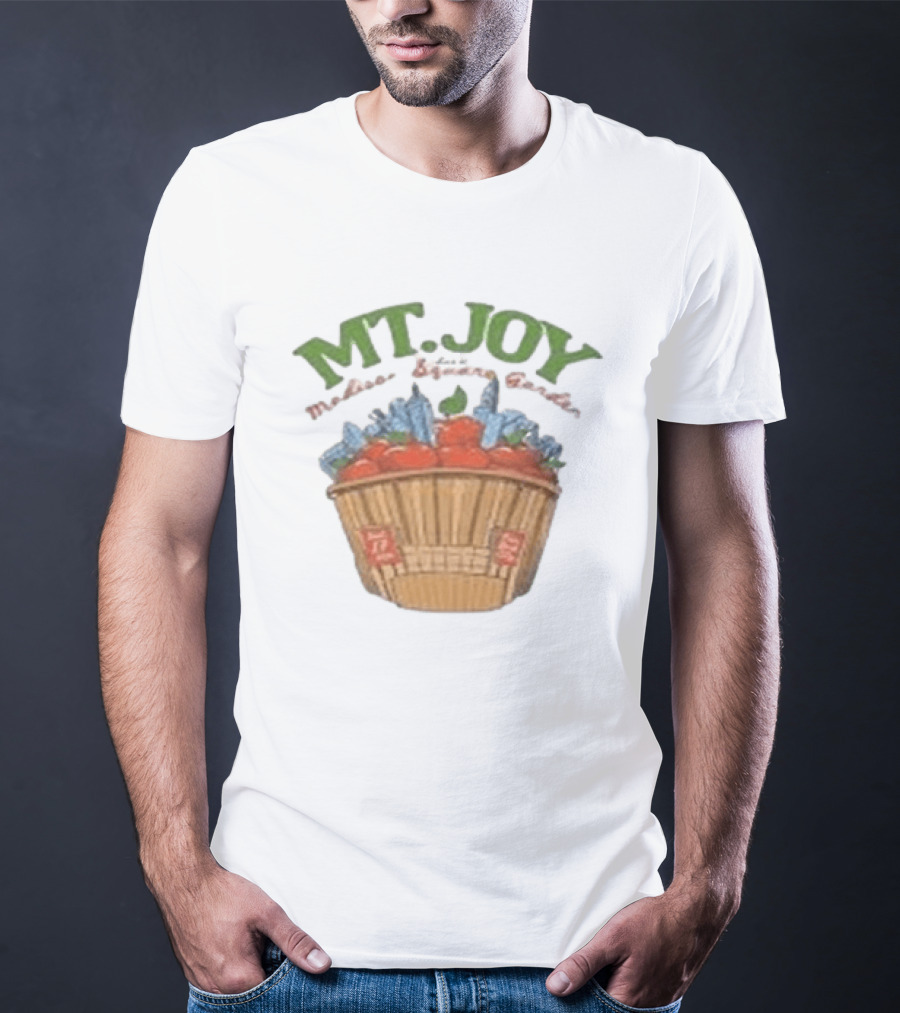 Mt Joy Farm Fresh Apples Basket Orchard T-Shirt