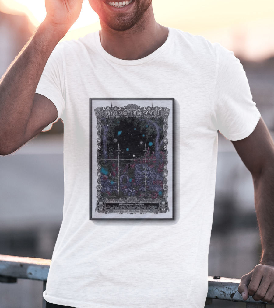Iron Blossom Music Festival September 19 20 2026 Midtown Green Richmond VA T-Shirt