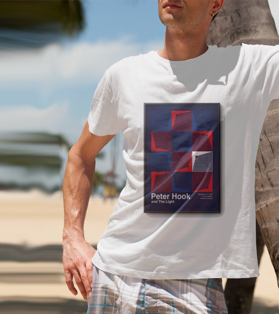 Peter Hook And The Light September 15 2026 The Van Buren Phoenix Arizona T-Shirt