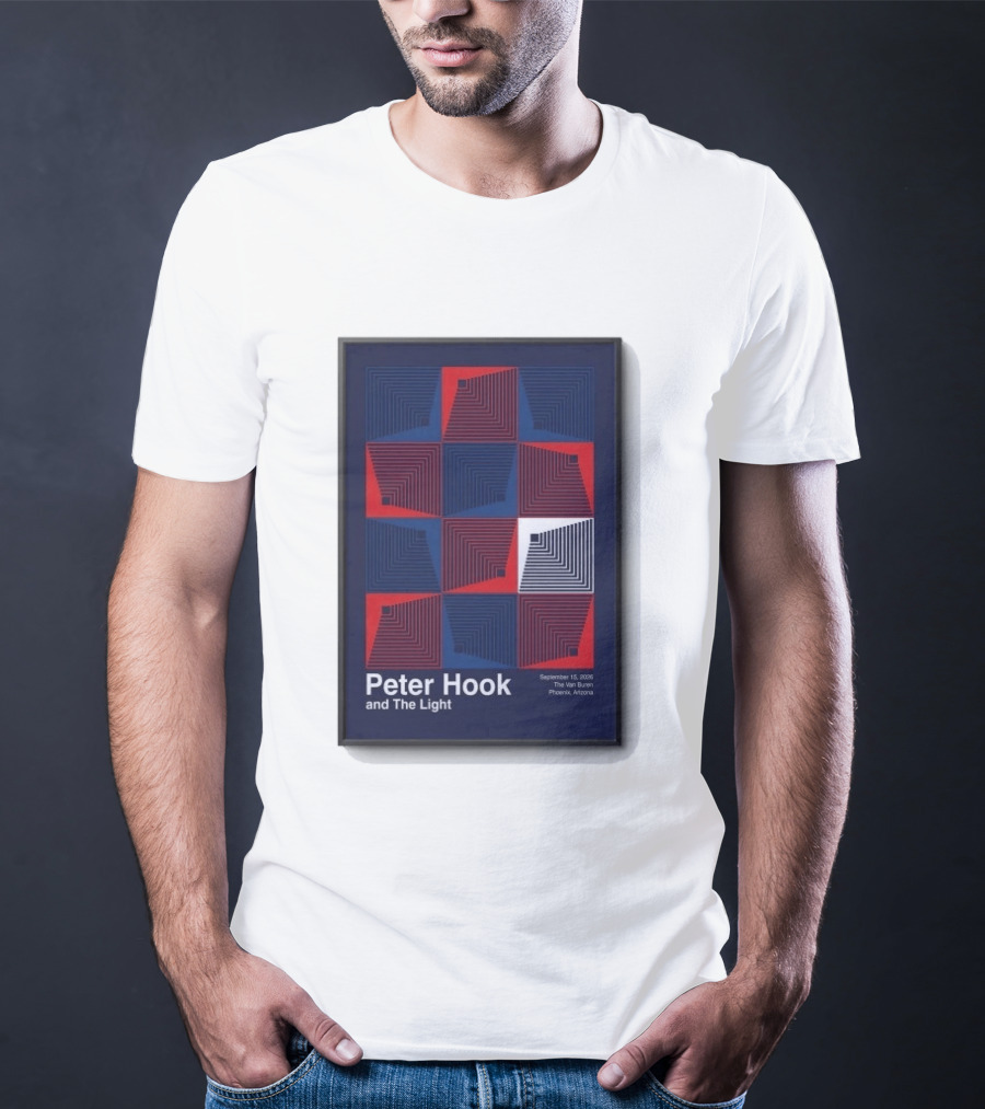 Peter Hook And The Light September 15 2026 The Van Buren Phoenix Arizona T-Shirt