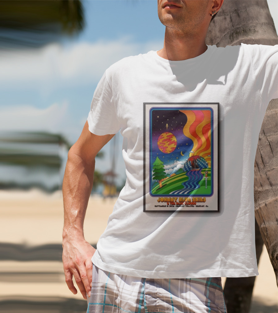 Johnny Blue Skies And The Dark Clouds Berkeley Theatre September 15 2026 Berkeley CA T-Shirt
