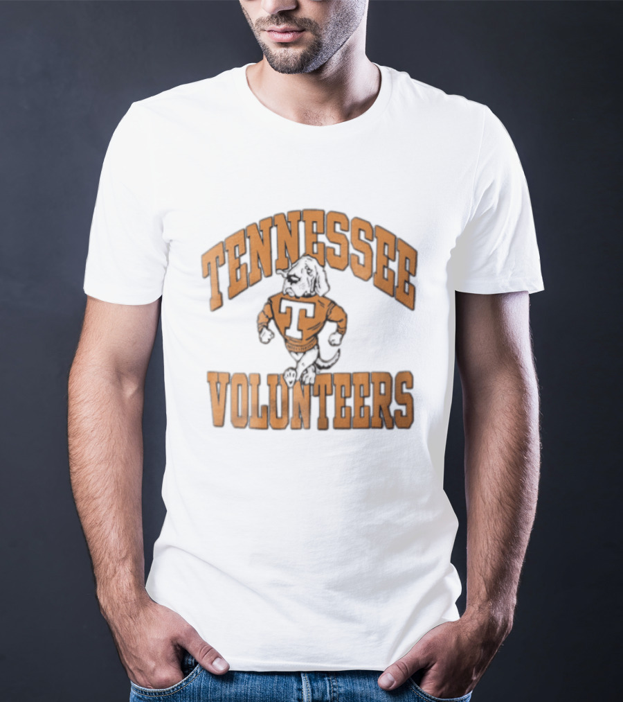 Tennessee Volunteers NCAA Cartoon Hound Dog T-Shirt