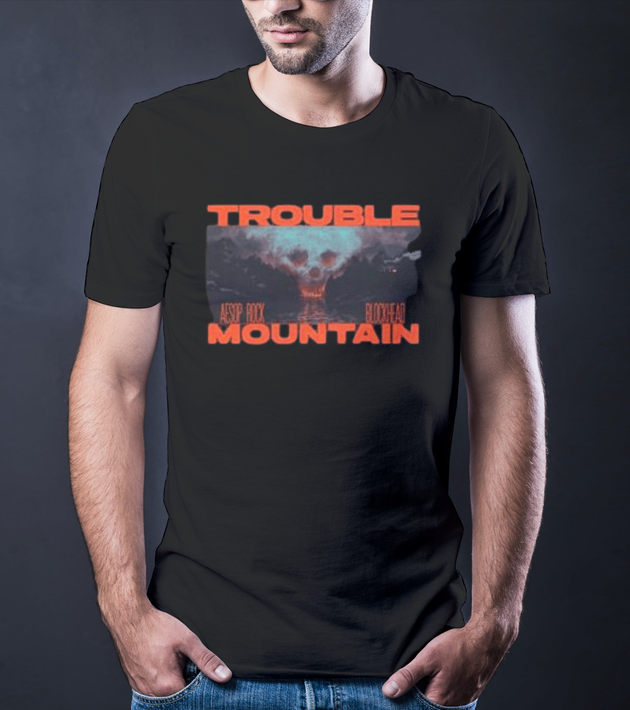 Aesop Rock Blockhead Trouble Mountain Thriller T-Shirt