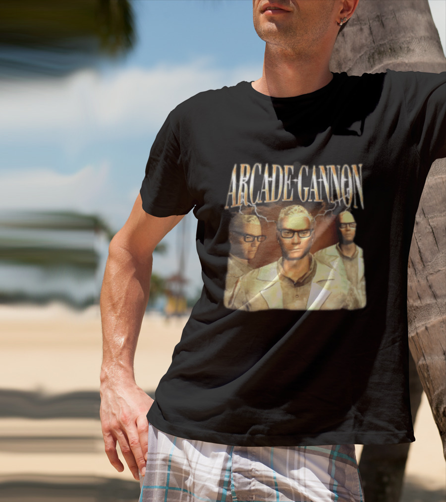 Arcade Gannon Bootleg Lightning Trio T-Shirt